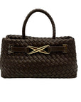 JW PEI Brown Leather Crossbody Bag