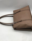 Guess Tan Faux Leather Tote Bag