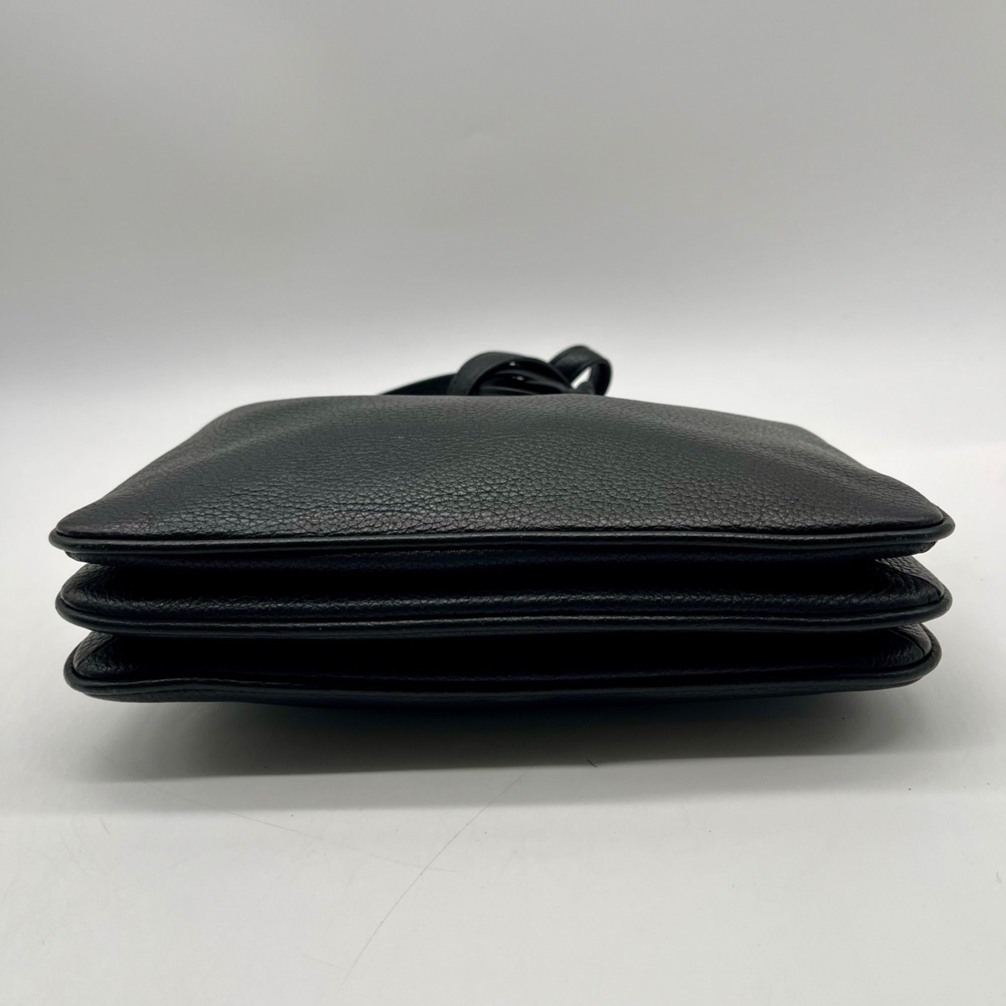 Kate Spade Black Pebbled Leather Crossbody Bag