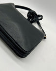 Kate Spade Black Pebbled Leather Crossbody Bag