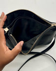 Kate Spade Black Pebbled Leather Crossbody Bag