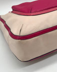 Coach Color-Block Poppy Pebbled Leather Tote Bag- 24082