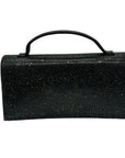 Jessica McClintock Black Diamond Crossbody Bag