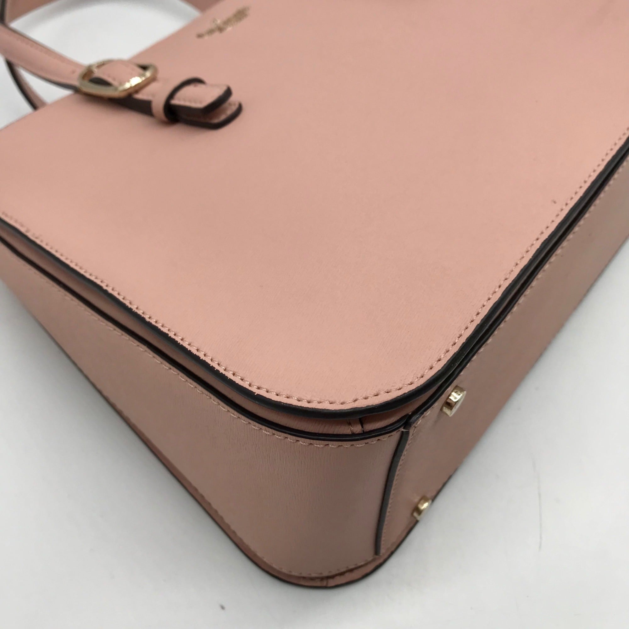Kate Spade Rose Blush Saffiano Leather Connie Convertible Satchel Bag