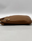 Michael Kors Acorn Pebbled Leather Small Flat Crossbody