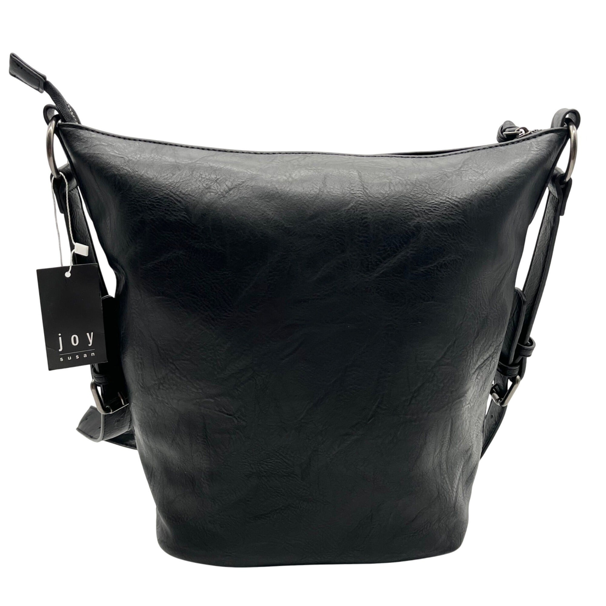 Joy Susan Black Large Crossbody Bag 