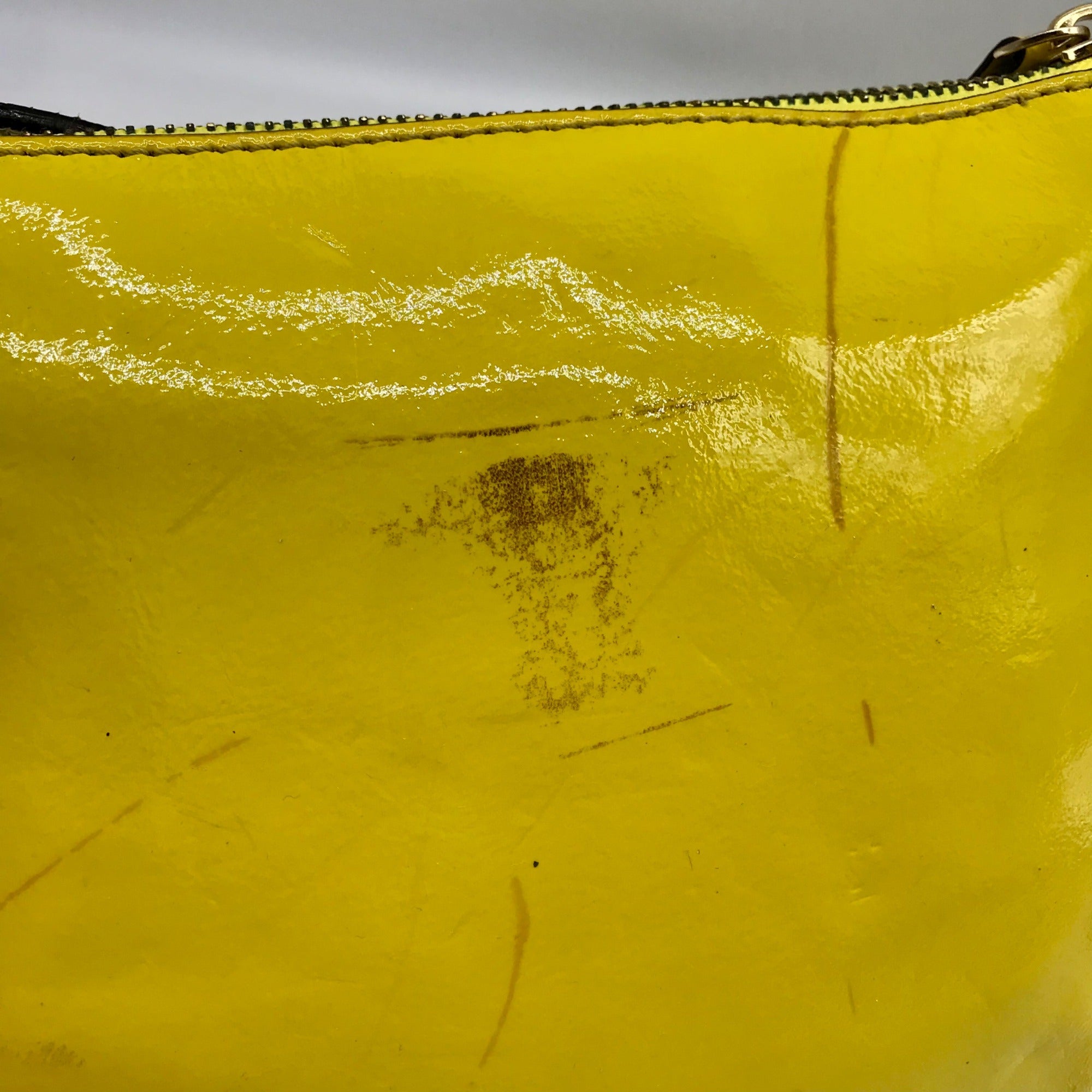 Kate Spade Yellow Leather Tenley Flicker Crossbody