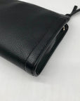 Kate Spade Black Pebbled Leather Knott Crossbody Bag