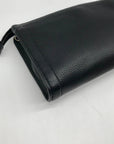 Kate Spade Black Pebbled Leather Knott Crossbody Bag