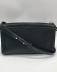 Kate Spade Black Pebbled Leather Knott Crossbody Bag