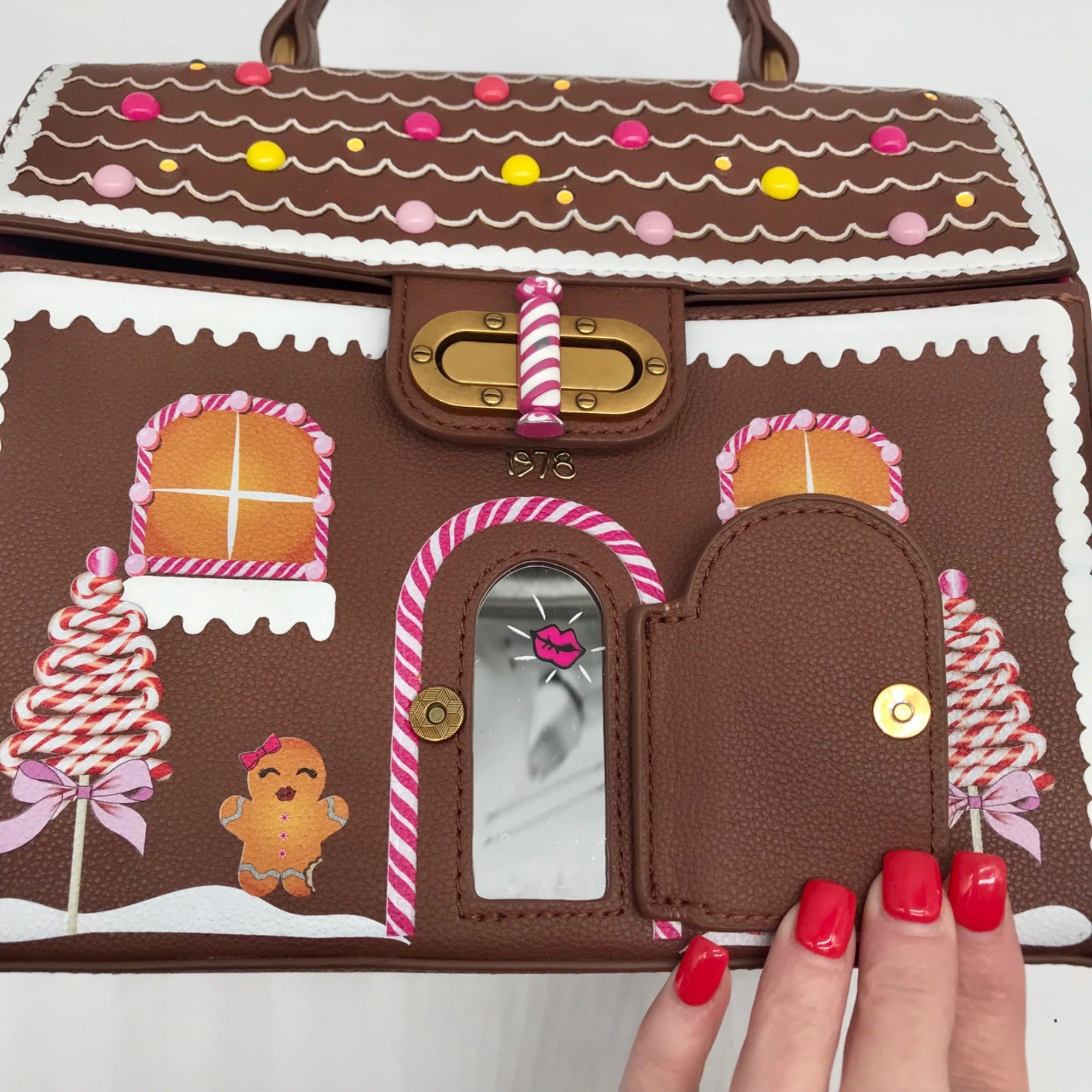 Betsey Johnson Baking Spirits Bright Light-up Satchel