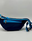 On 34th Nylon Blue Belt Bag