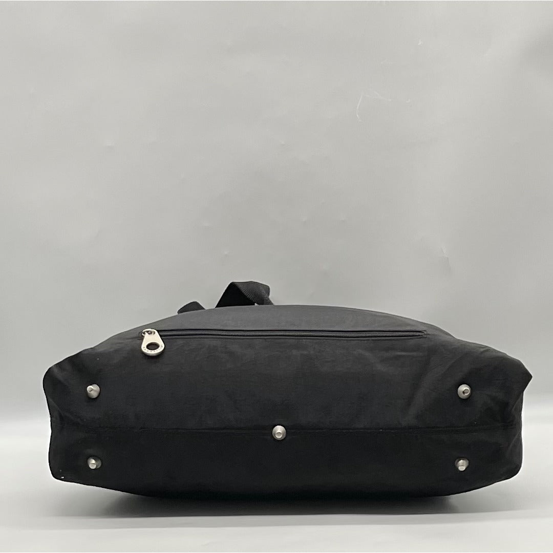 Baggallini Black Nylon Paris Satchel