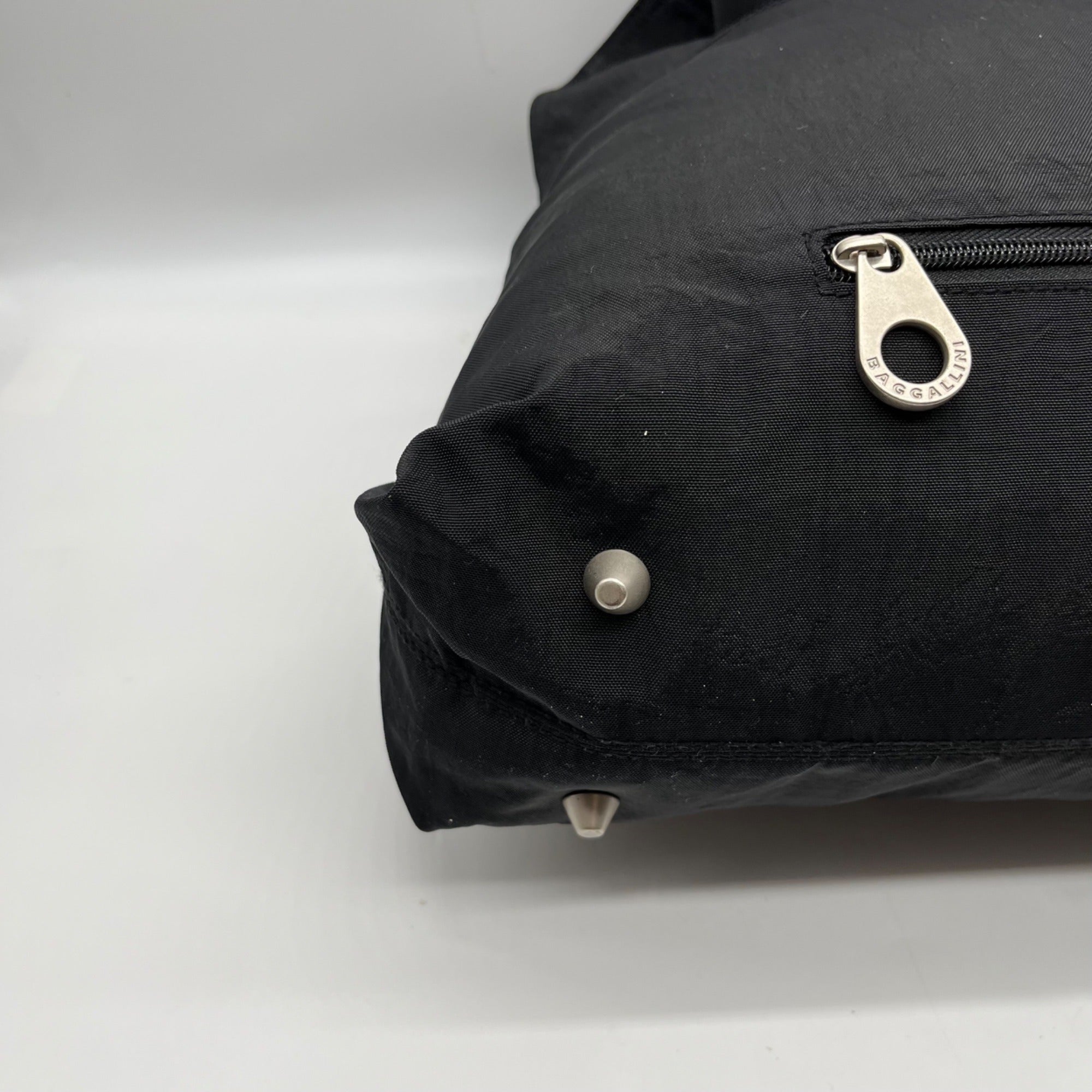 Baggallini Black Nylon Paris Satchel