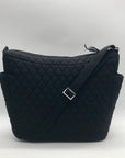 Vera Bradley Black Quilted Diamond Crossbody Bag