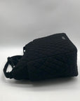 Vera Bradley Black Quilted Diamond Crossbody Bag