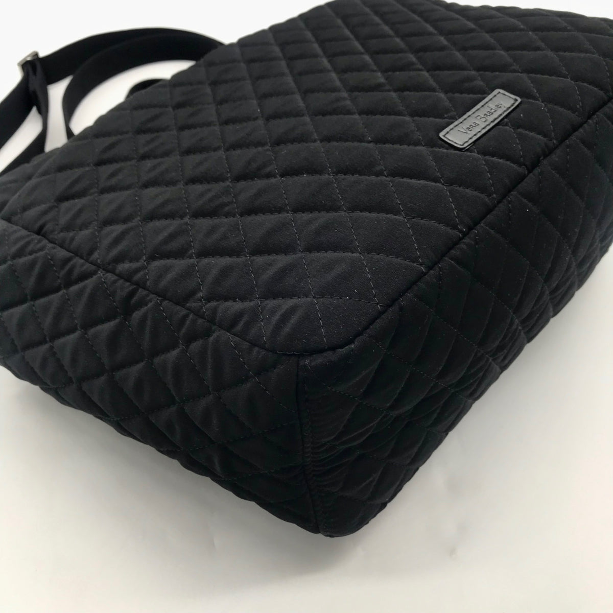 Vera Bradley Black Quilted Diamond Crossbody Bag