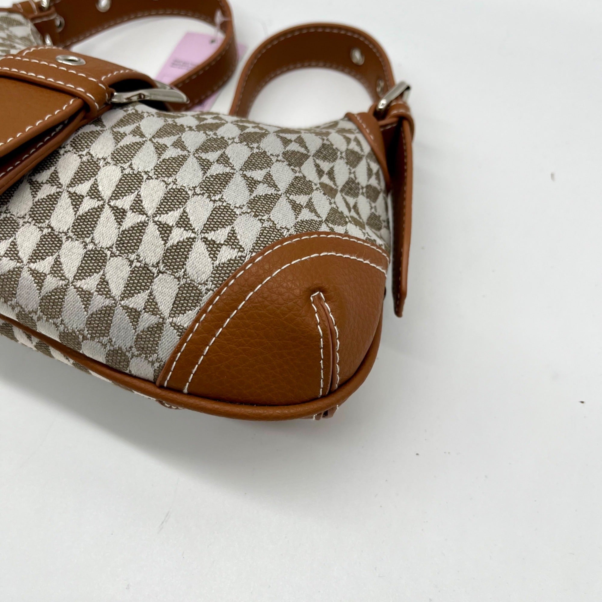 Wild Fable Brown Faux Leather Mini Shoulder Bag
