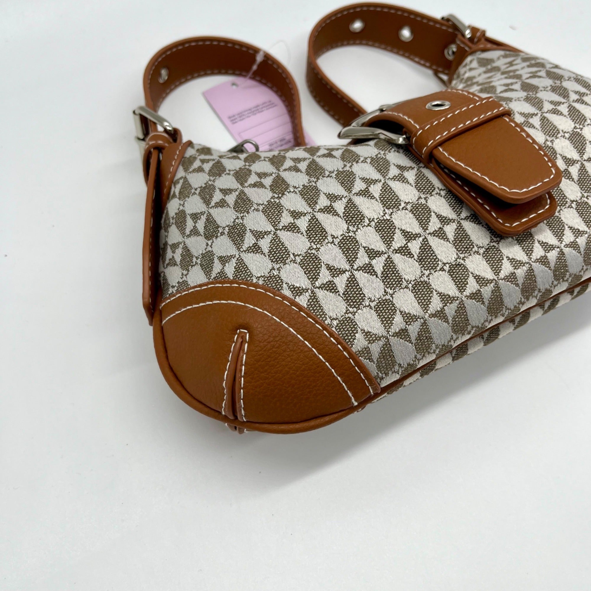 Wild Fable Brown Faux Leather Mini Shoulder Bag