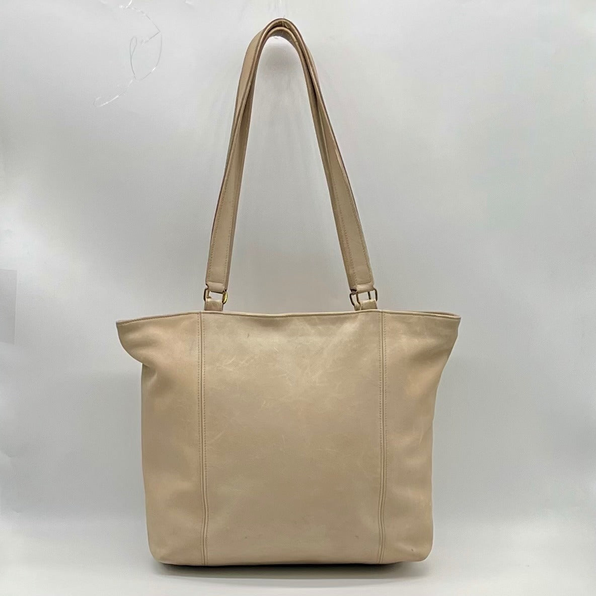 Coach Cream Slouchy Leather Shoulder Bag 9712