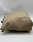 Coach Cream Slouchy Leather Shoulder Bag 9712
