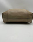 Coach Cream Slouchy Leather Shoulder Bag 9712