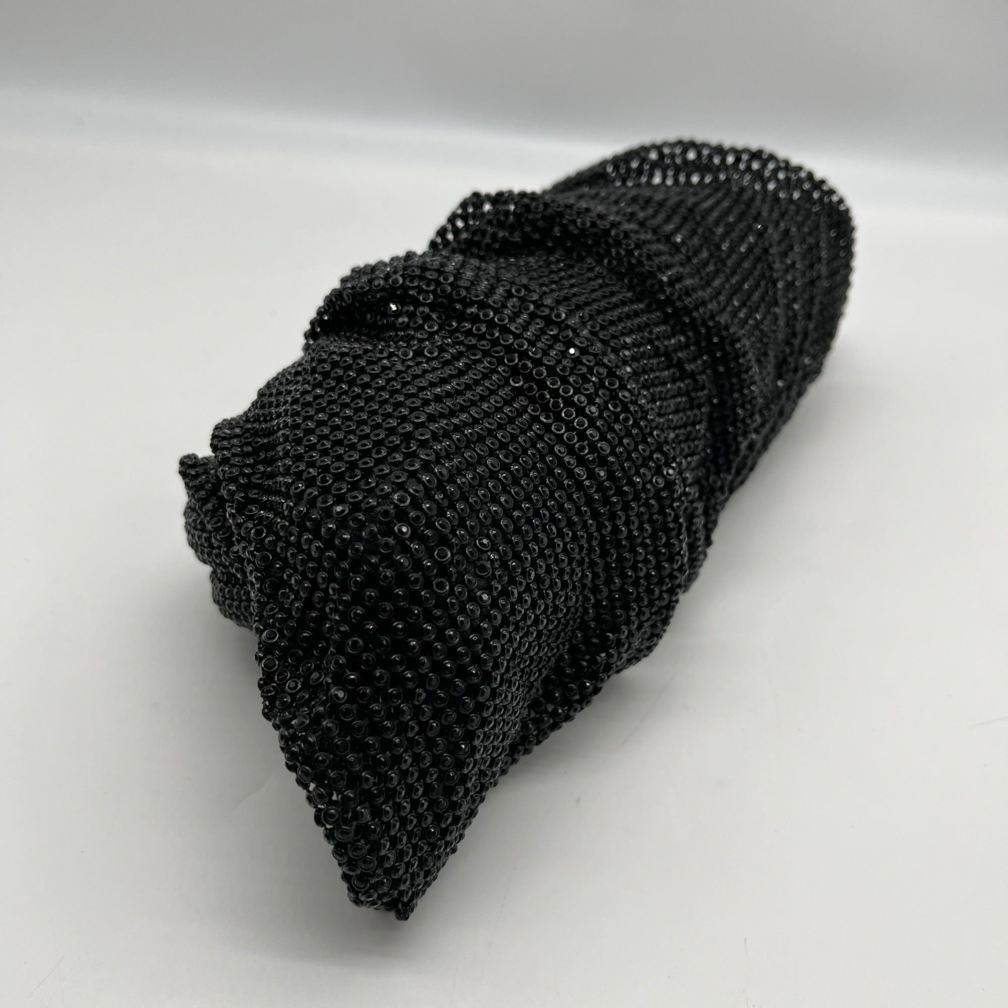 I.N.C. International Concepts Black Pleated Convertible Clutch