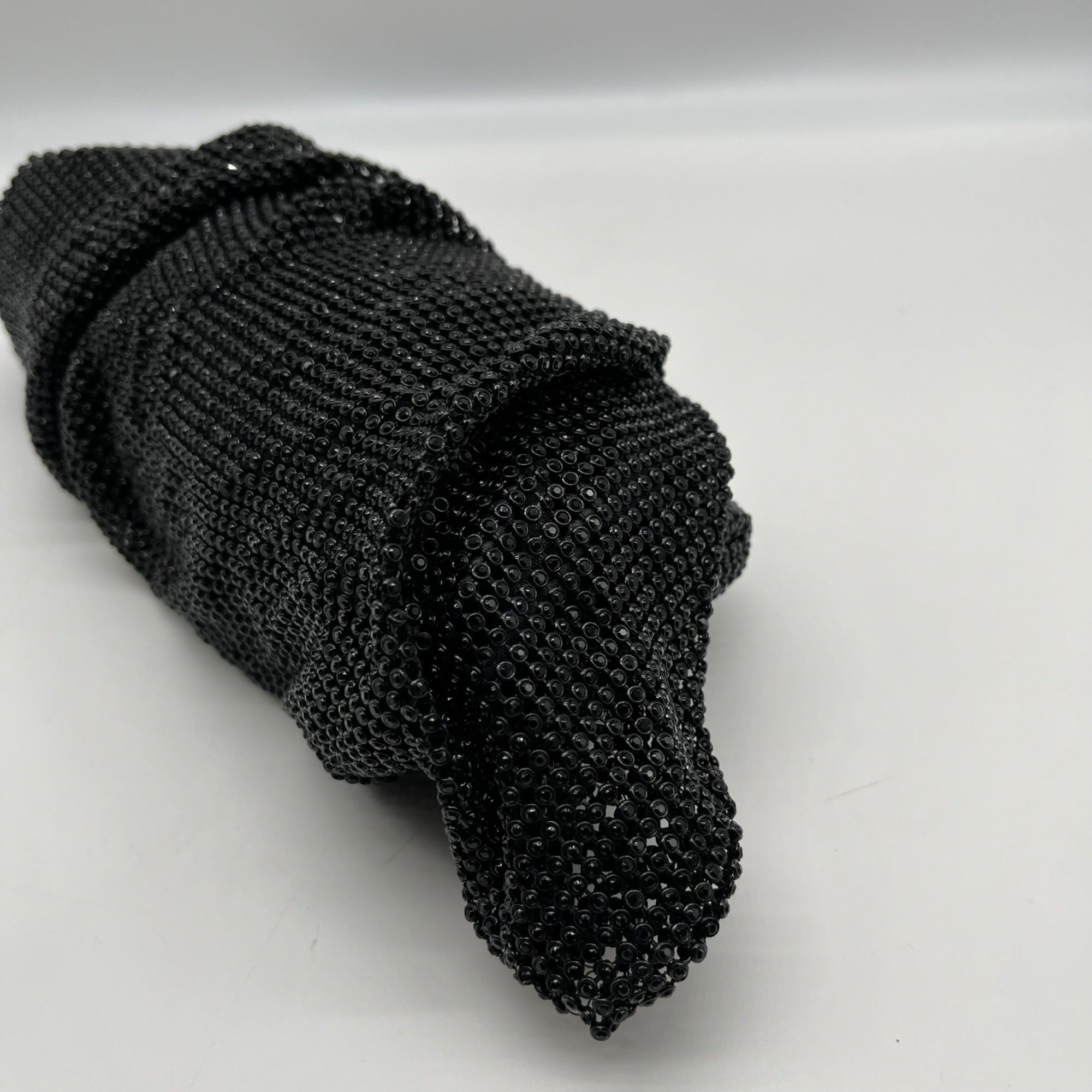 I.N.C. International Concepts Black Pleated Convertible Clutch