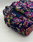 Vera Bradley Dark Blue Multicolor Paisley Large Diaper Bag