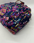 Vera Bradley Dark Blue Multicolor Paisley Large Diaper Bag