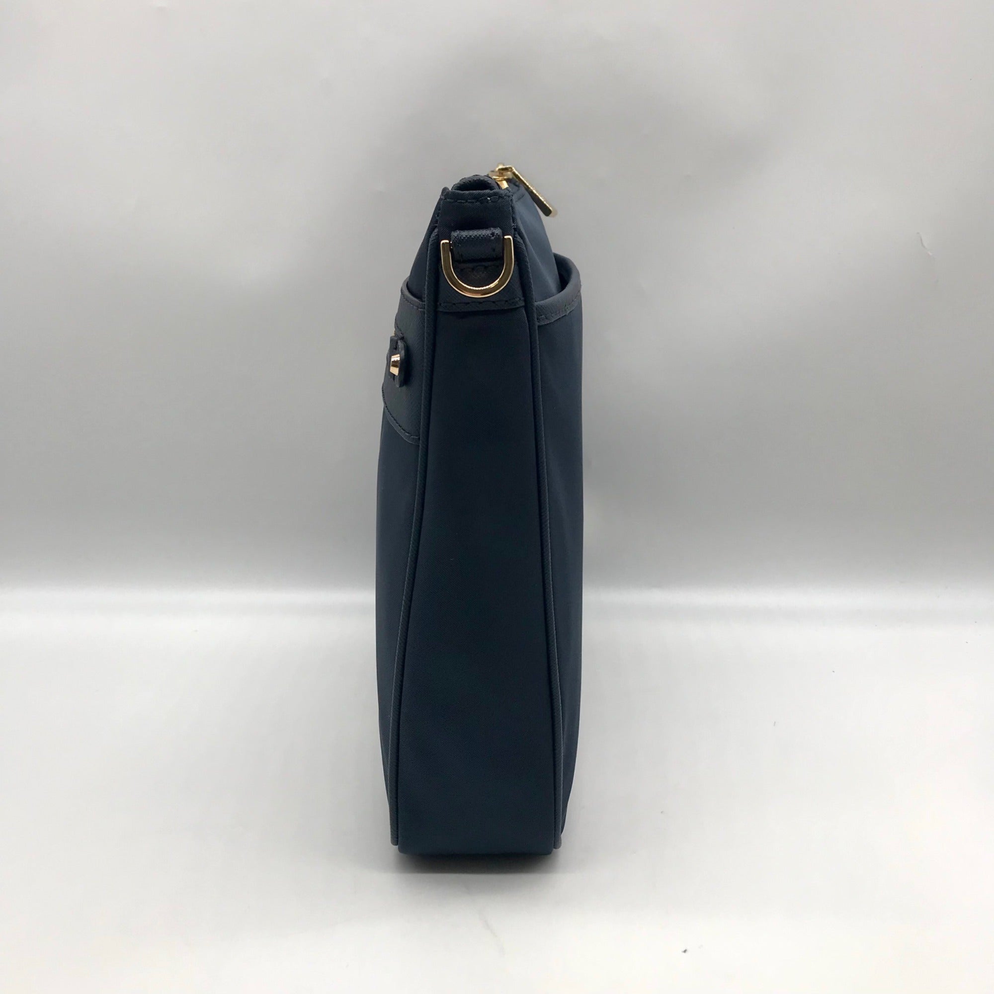 Michael Kors Navy Nylon North South Jet Set Charm Large Crossbody