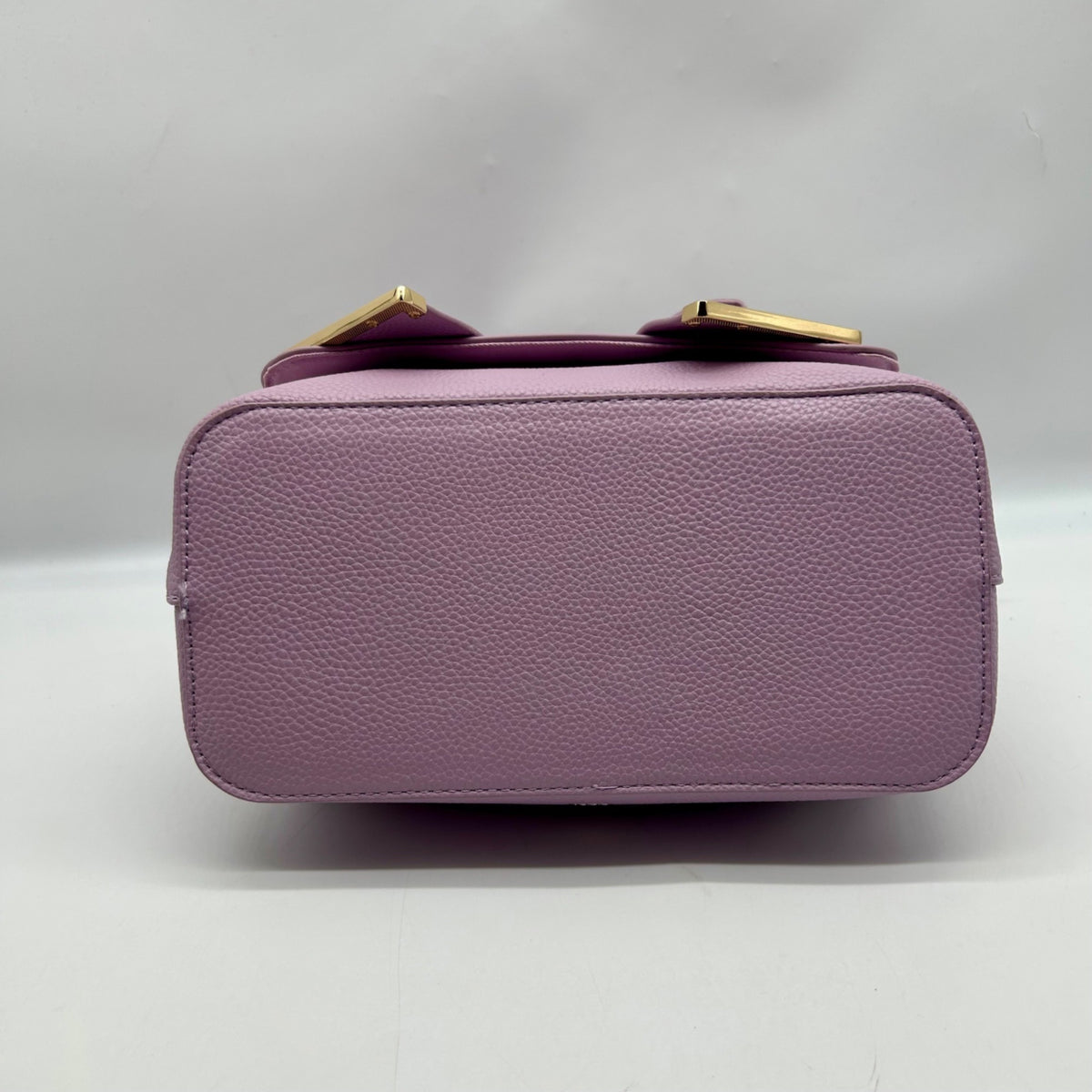 Like Dreams Purple Leather Bowtie Crossbody Bag