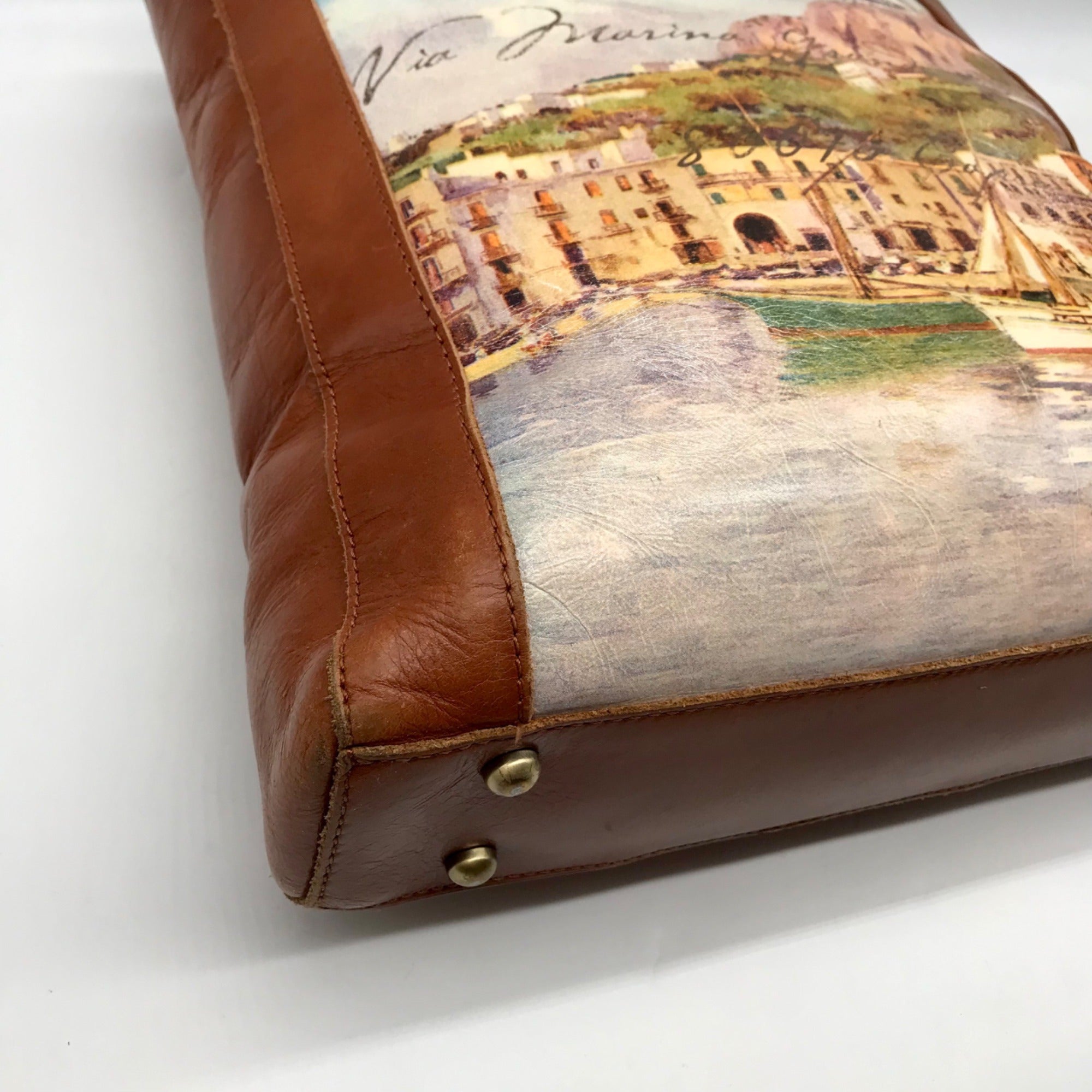 Patricia Nash Brown Leather Viana Tote Bag