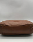 Michael Kors Brown Pebbled Leather Hobo Shoulder Bag
