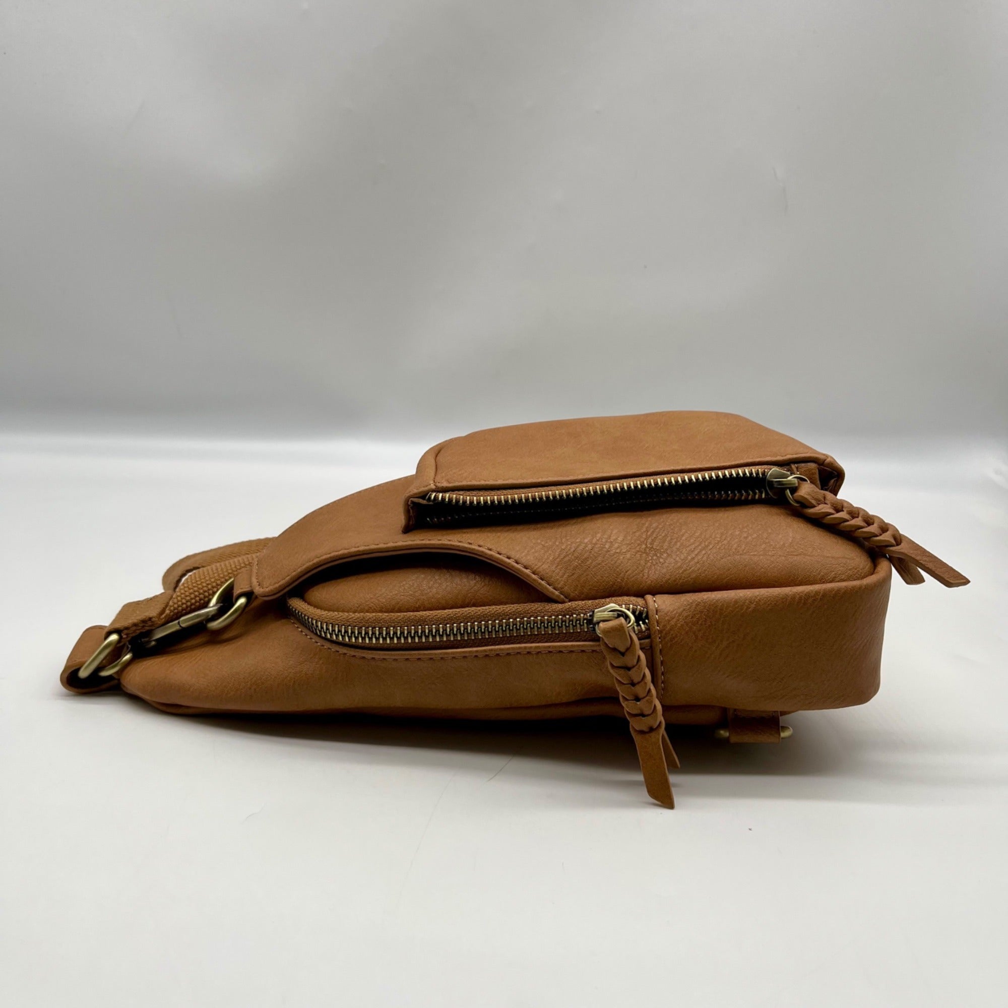Anitk Kraft Tasha Brown Crossbody Sling  Crossbody