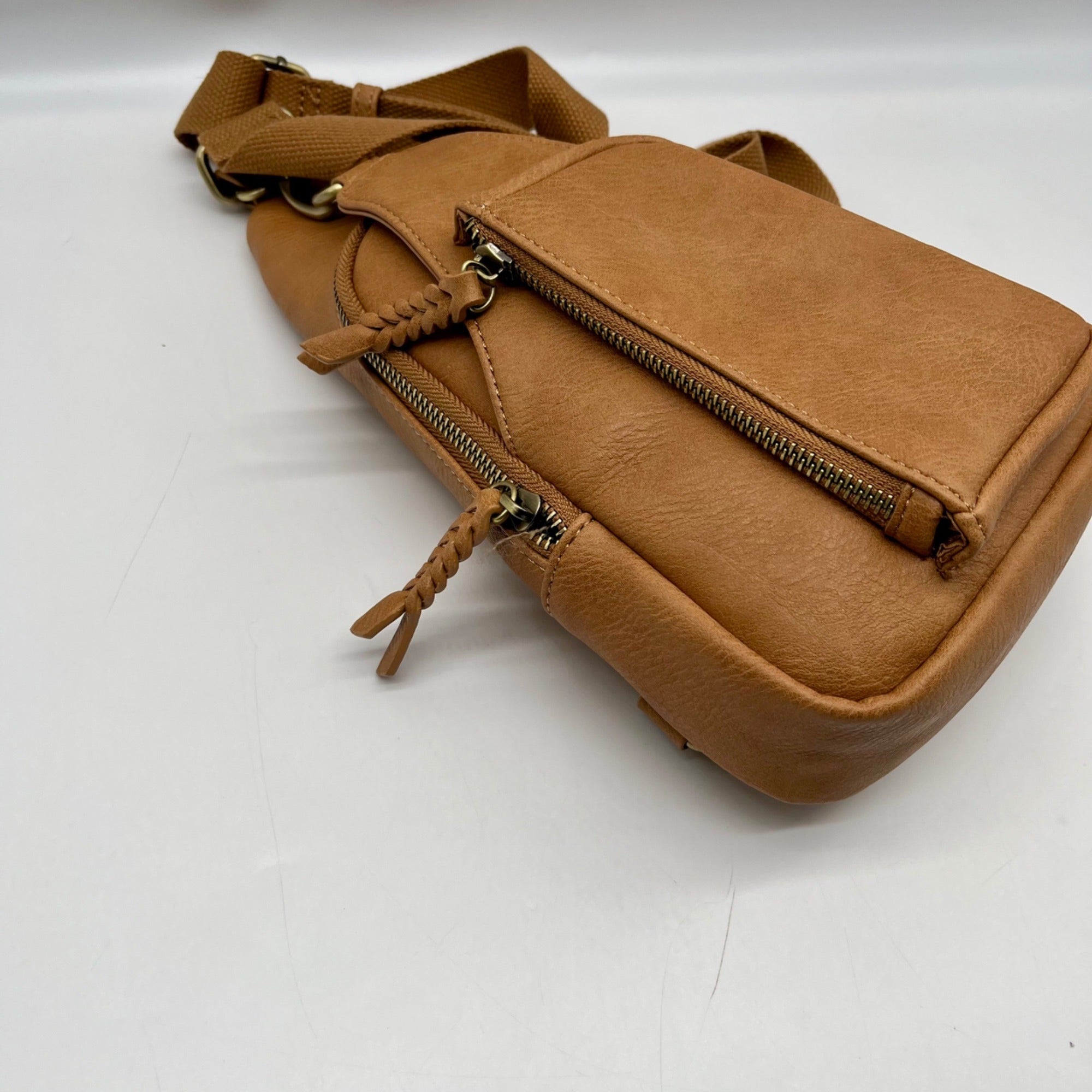 Anitk Kraft Tasha Brown Crossbody Sling  Crossbody