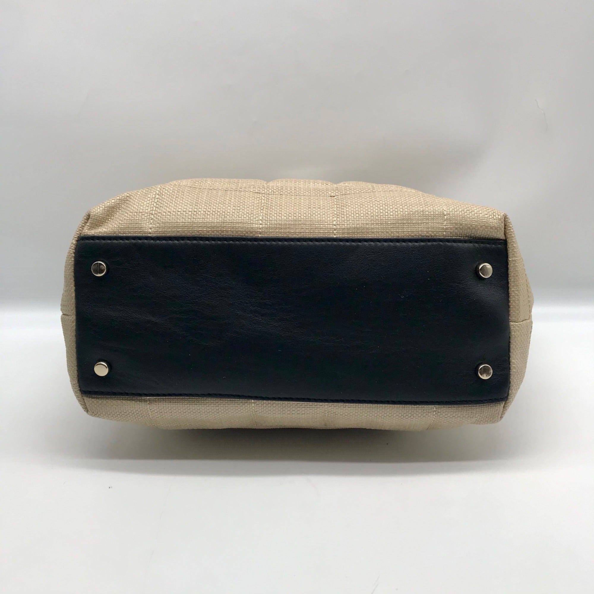 Kate Spade Tan Straw Veranda Place Maree Shoulder Bag