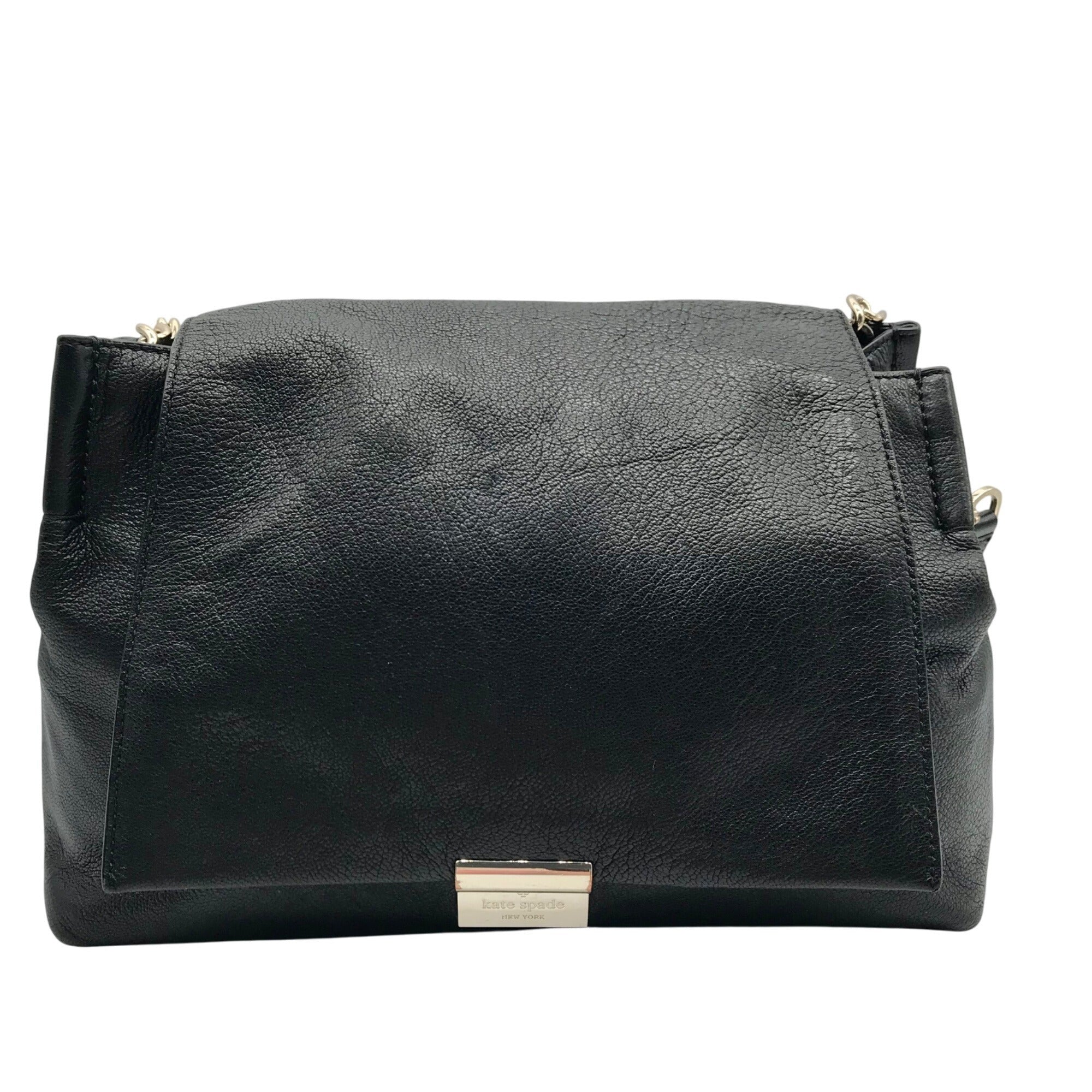 Kate Spade Black Leather Crossbody Bag