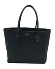 Kate Spade Black Leather Tote Bag