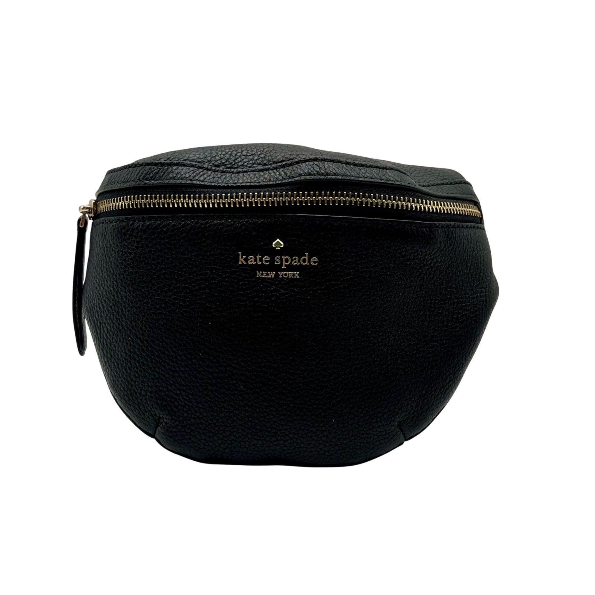 Kate Spade Black Pebbled Leather Chelsea Belt Bag