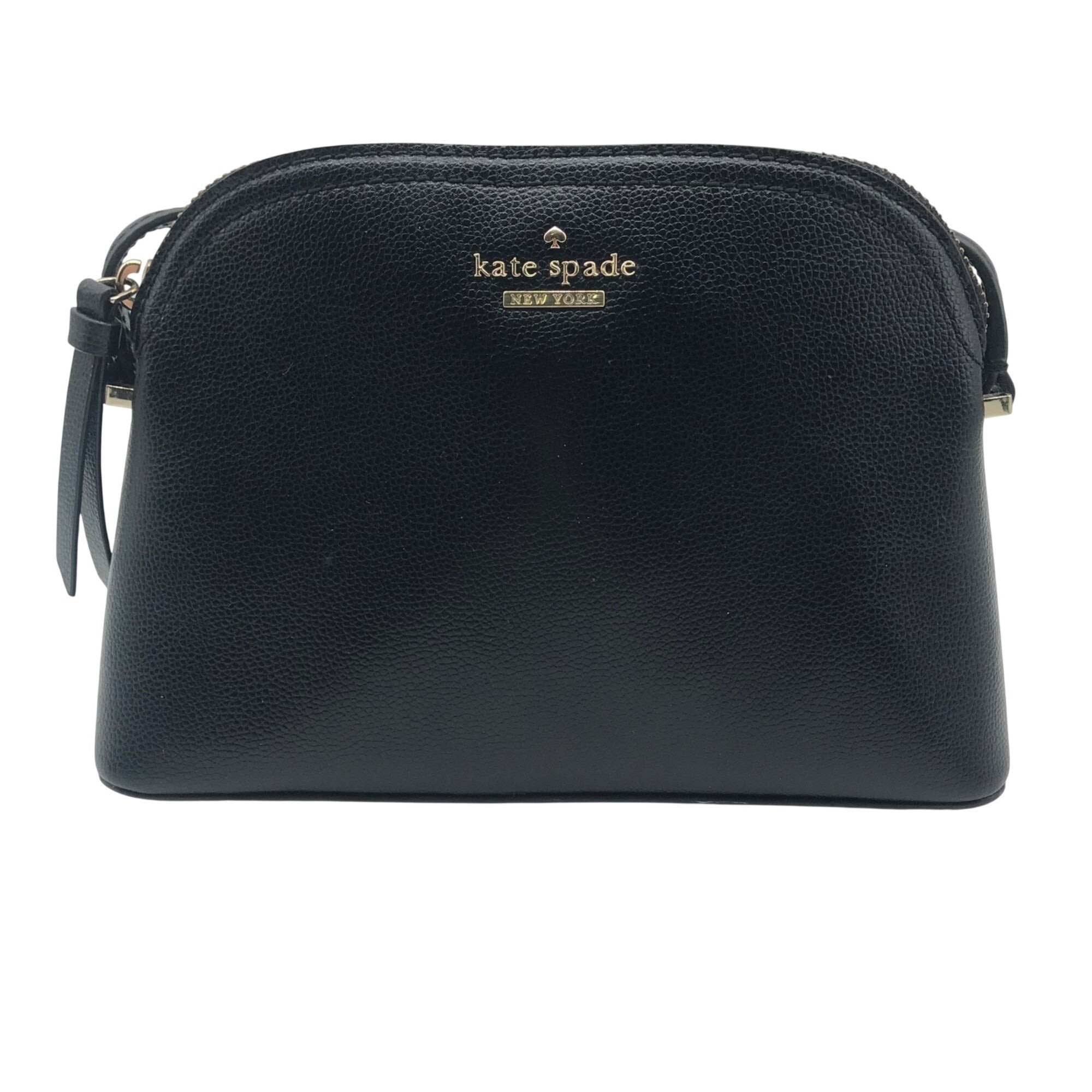 Kate Spade Black Pebbled Leather Crossbody