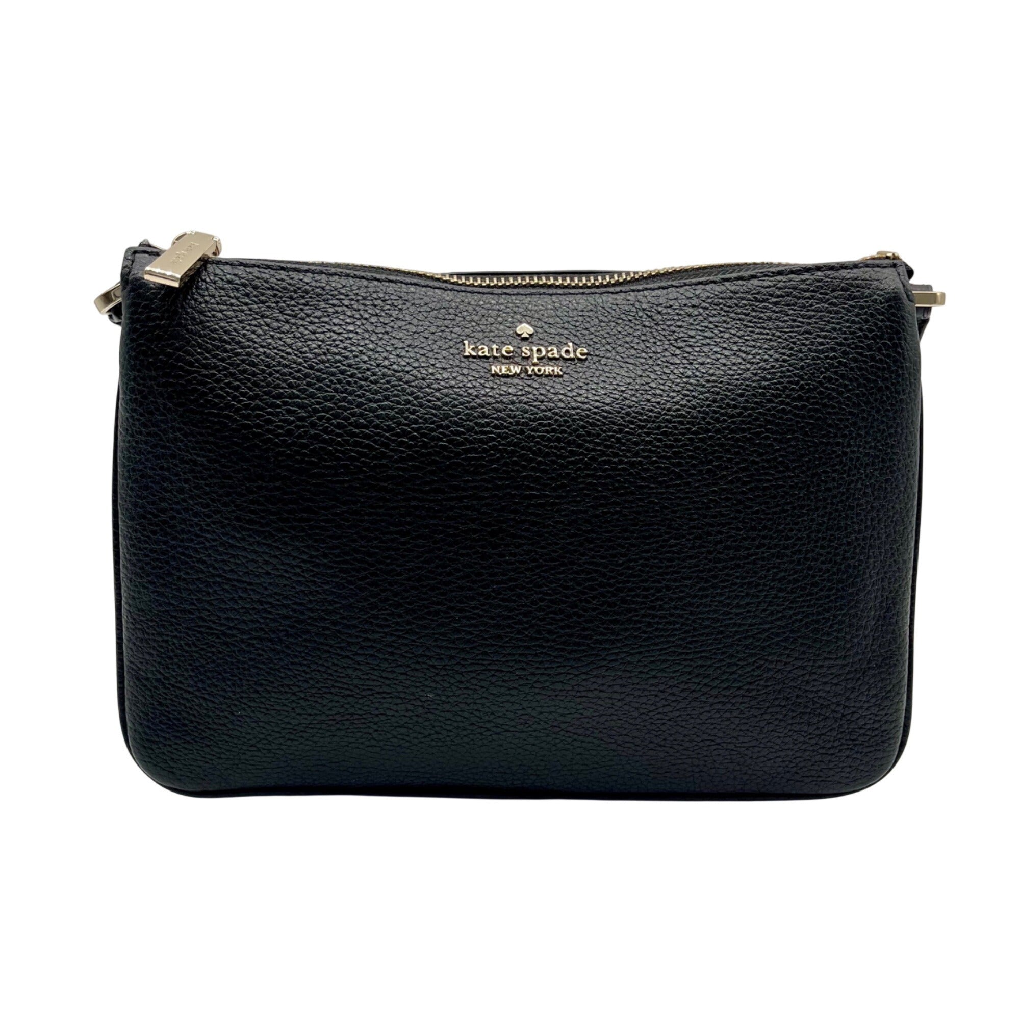 Kate Spade Black Pebbled Leather Crossbody Bag