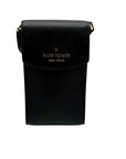 Kate Spade Black Saffiano Leather Phone Crossbody