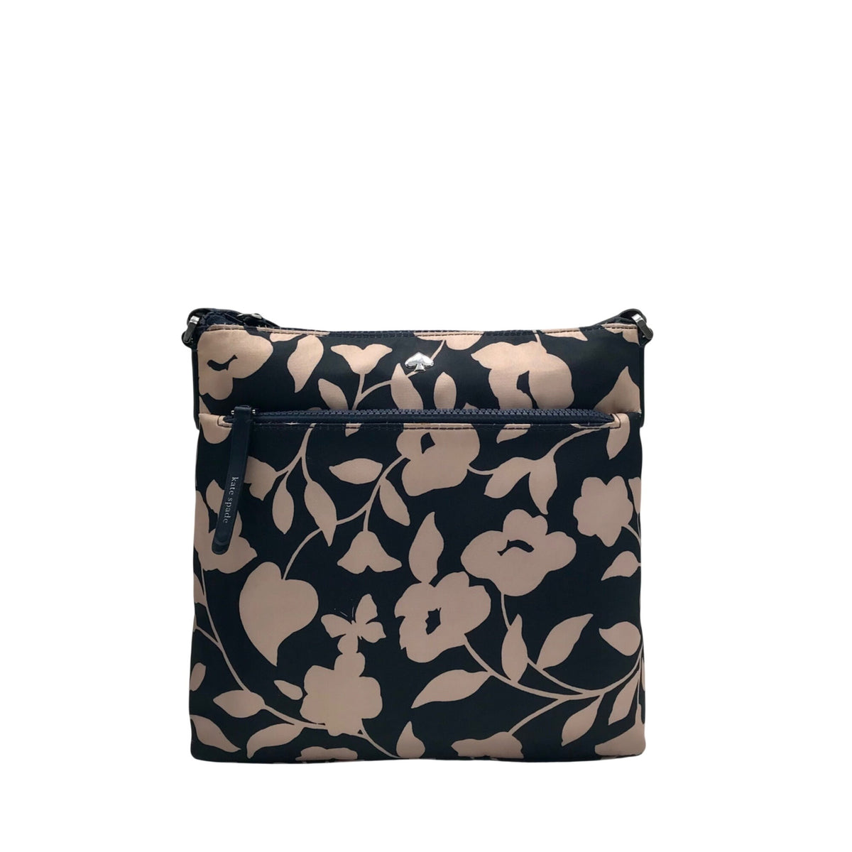 Kate Spade Blue Jae Garden Vine Flat Crossbody Bag