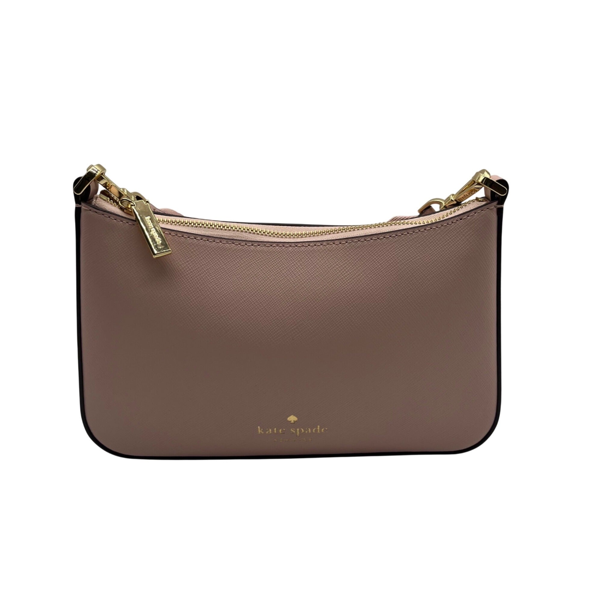 Kate Spade Blush Pink Duet Satin Sequin Crossbody Bag