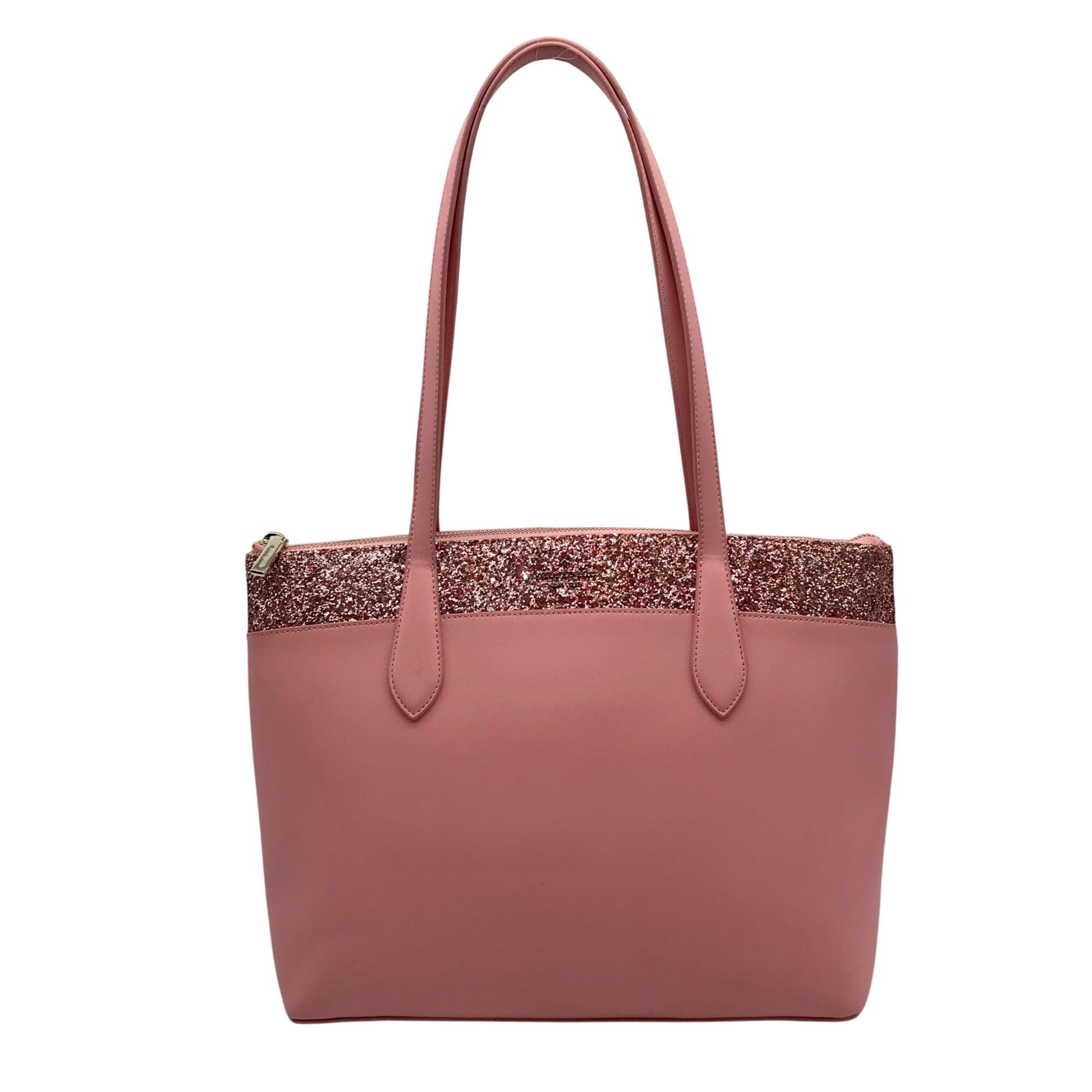 Kate Spade Flash Pink Glitter Tote Bag