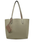 Kate Spade Ivory Pebbled Leather Reversible Tote