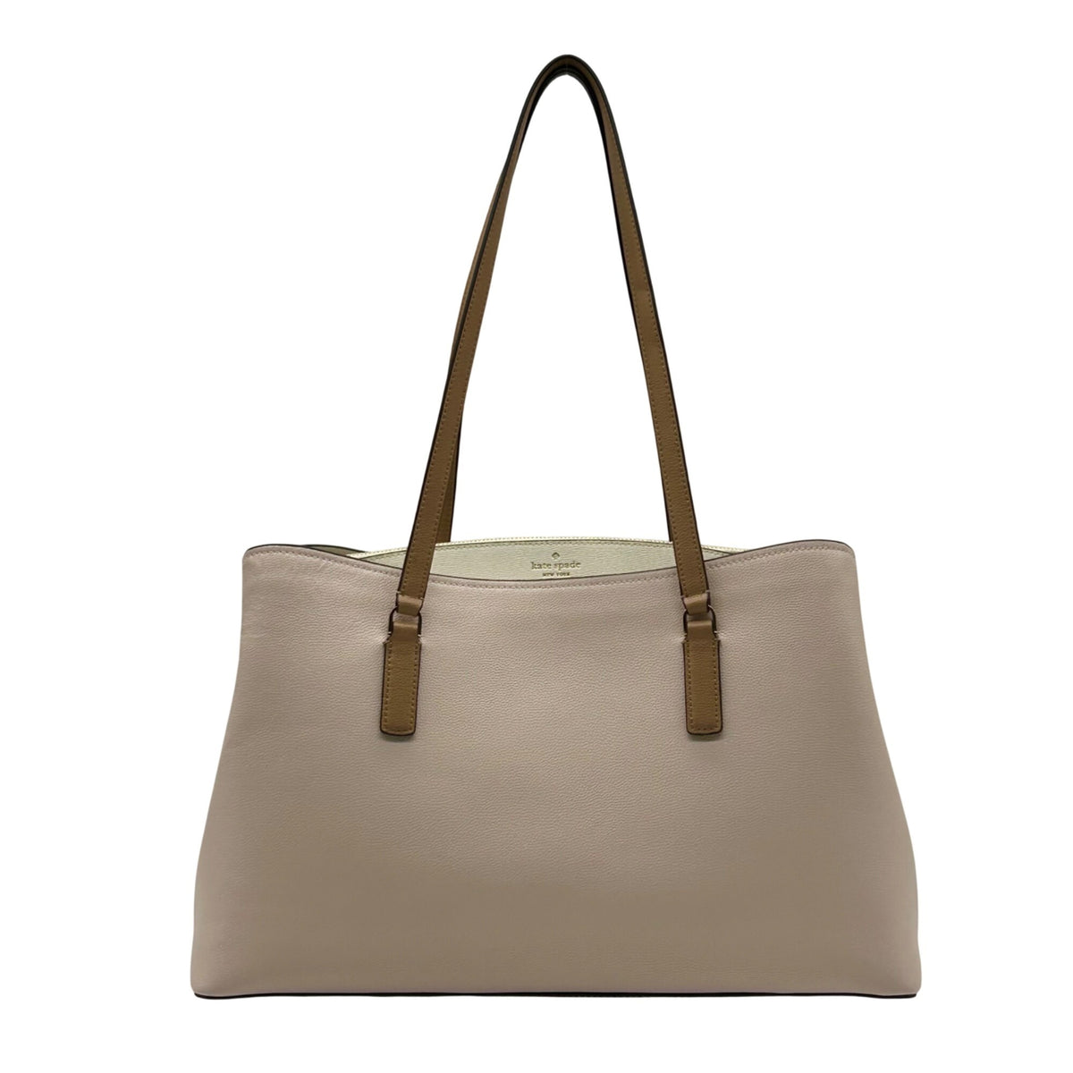 Kate Spade Light Pink Pebbled Leather Computer Tote Bag