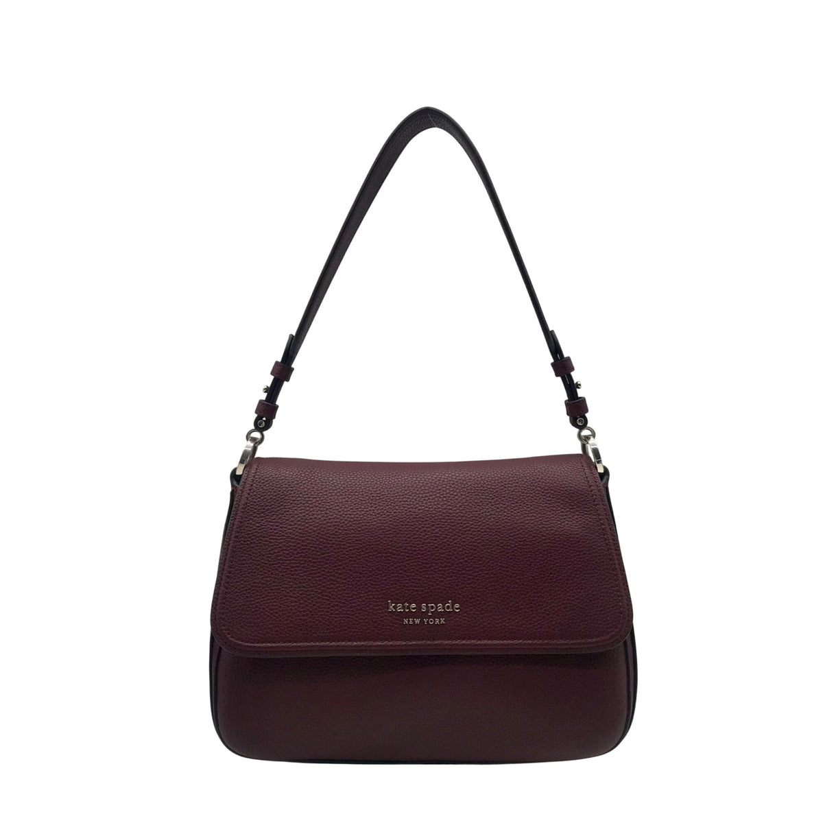 Kate Spade New York Plum Pebbled Leather Bag