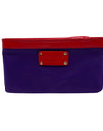 Kate Spade Purple Nylon Wristlet Wallet